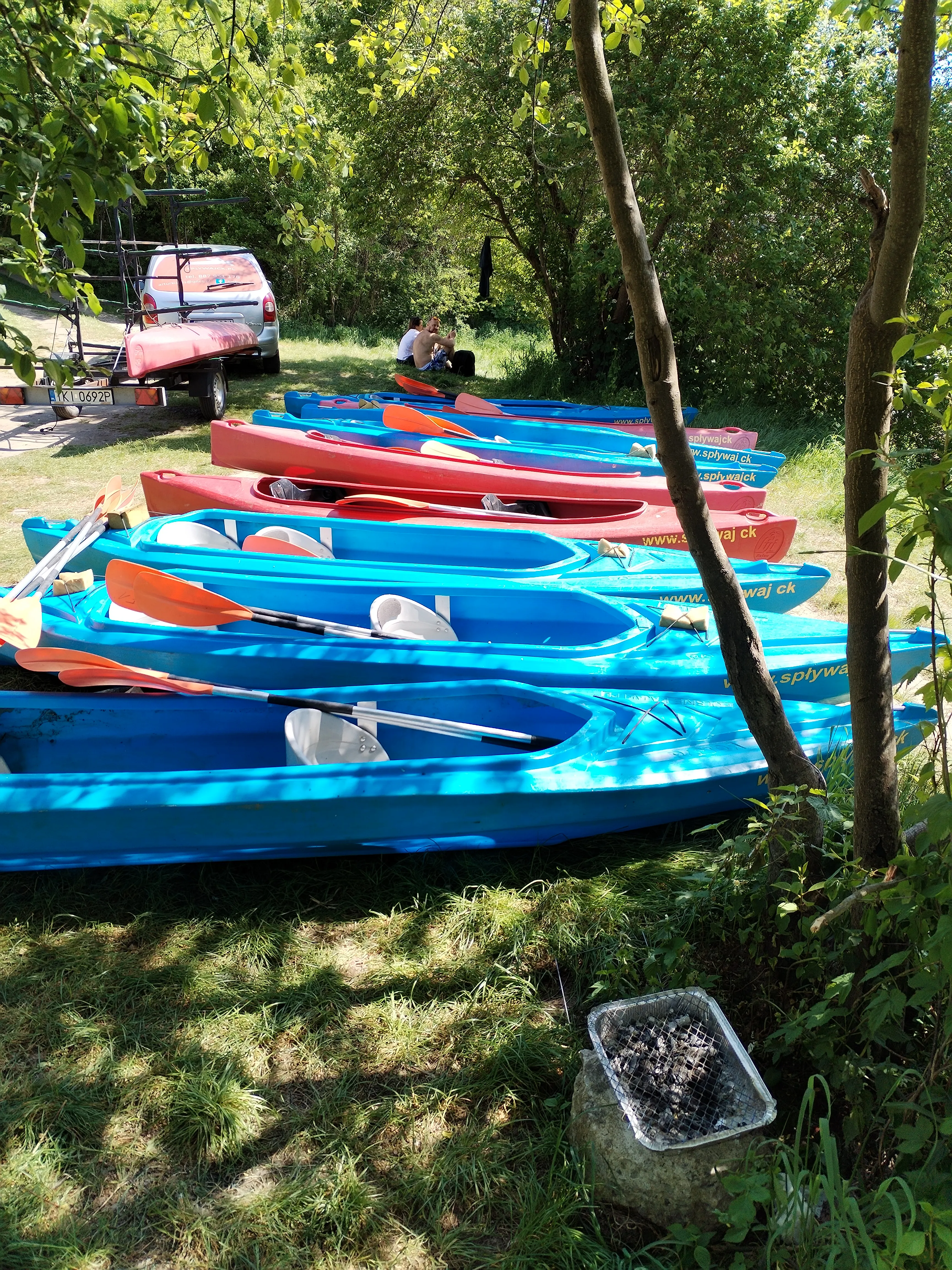 Zdjęcia kajaków